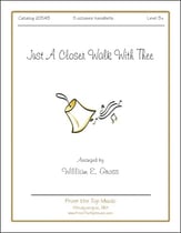 Just a Closer Walk with Thee Handbell sheet music cover